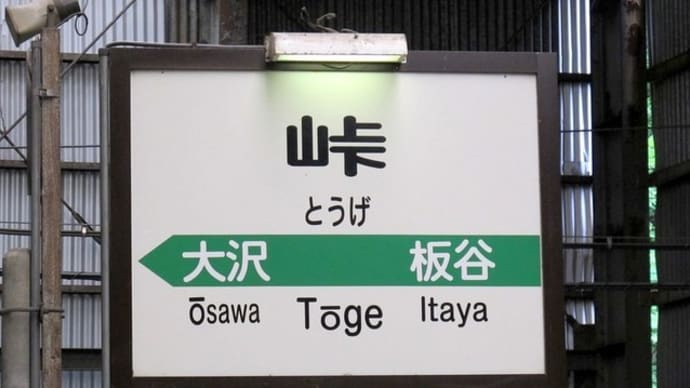 奥羽本線・・・最高海抜駅・・・スノーシェルターで覆われた・・・峠駅