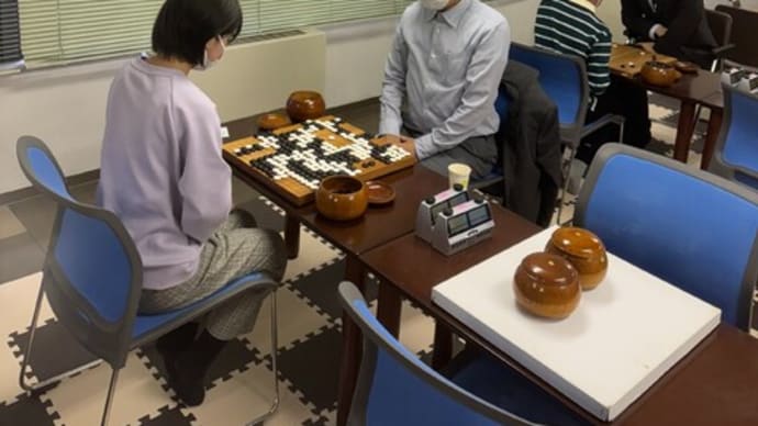 中部囲碁塾、初日