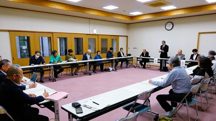 高津屋森林公園管理組合令和6年度定期総会&下生坂上空からの風景