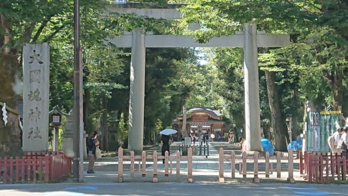 #209 -’24. 大國魂神社で御朱印を頂いて