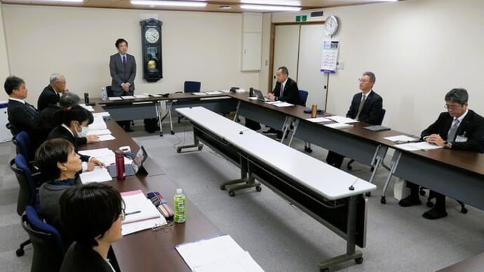 議会総務建経常任委員会&上生坂上空からの風景