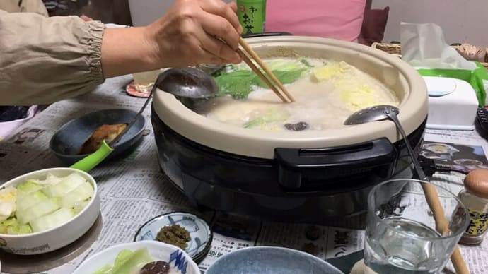 酒粕&豆乳鍋