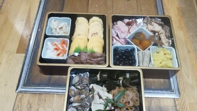 年末年始は 家族が入れ替わり 立ち代わり 大忙し・・・ お正月が終わりました