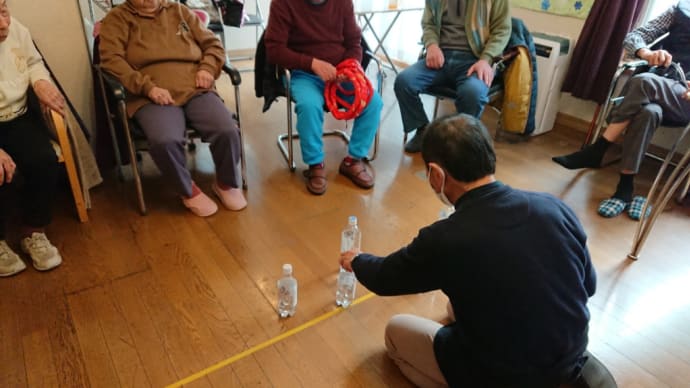 輪投げの後は、計算問題！
