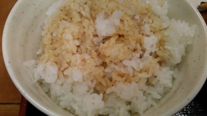 醤油ごはん&半分玉子かけごはん