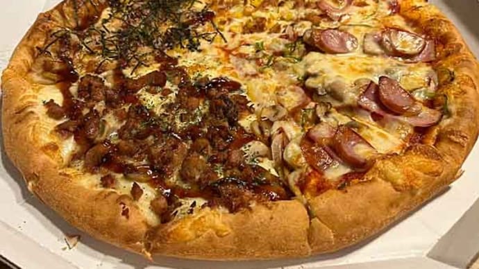 「ピザ&パスタ フェローズ」のキング４ピザL！