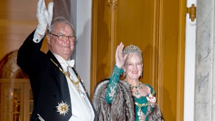 デンマーク王室新年の晩餐会