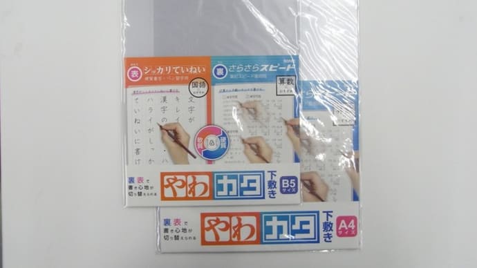 ソニック 「やわカタ 下敷き」