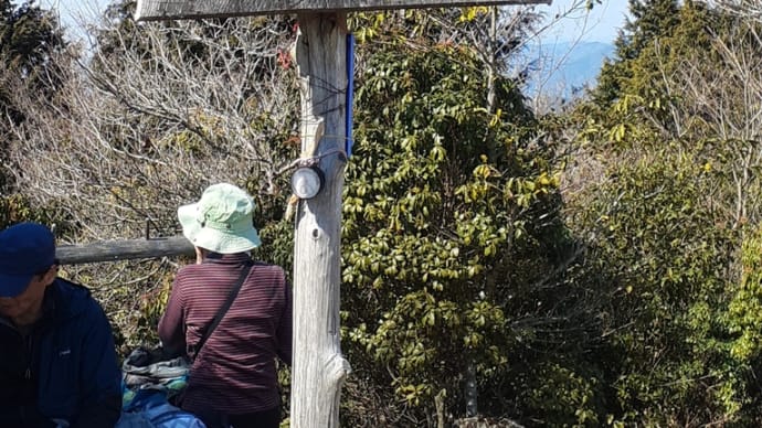 3月9日 若山三角点、川久保渓谷、ポンポン山