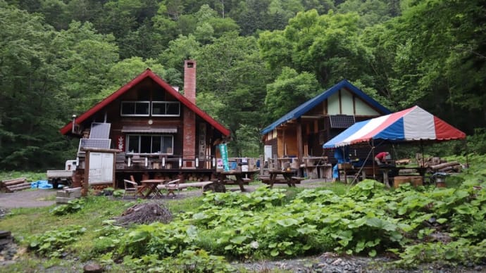 北海道への山旅2021(その3 晩成温泉から夕張ヒュッテ)