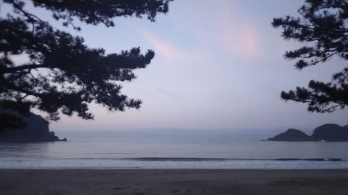 7月7日おはようございます。今日の海です。