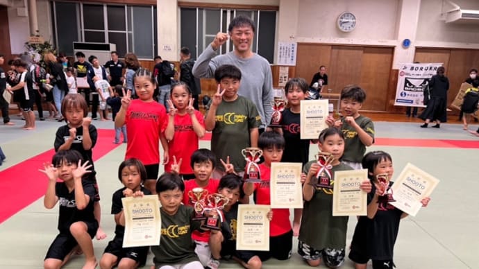 全日本キッズ修斗選手権😊