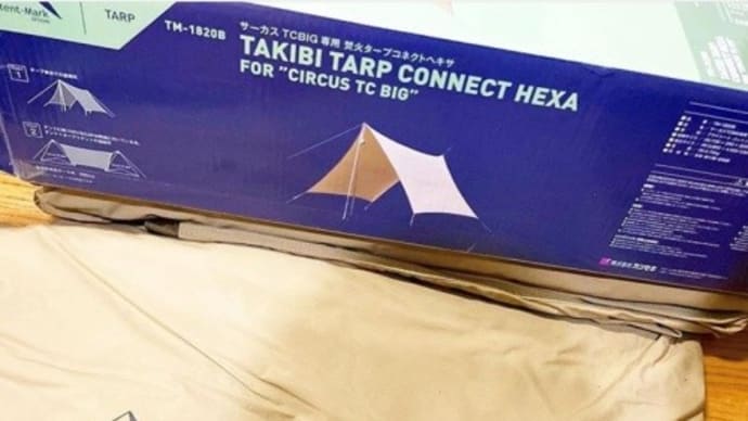 【キャンプギア】焚き火タープ & 280ポール & ODワゴン