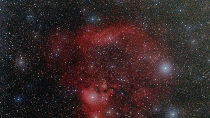 クエスチョンマーク星雲 ( サンニッパで速写 その4)
