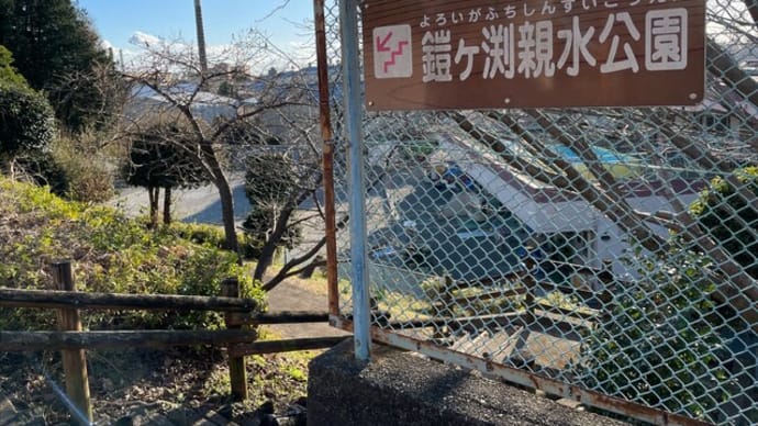 暖かいのでウォーキングコースを歩いてみた