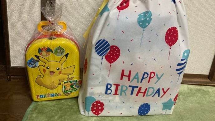 誕プレ。