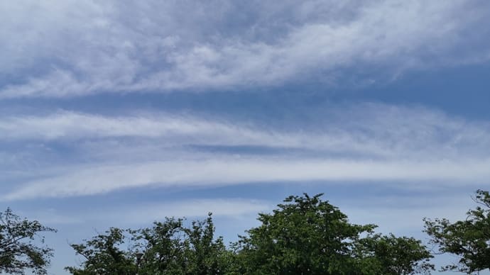 夏の空に近づいているのかな?