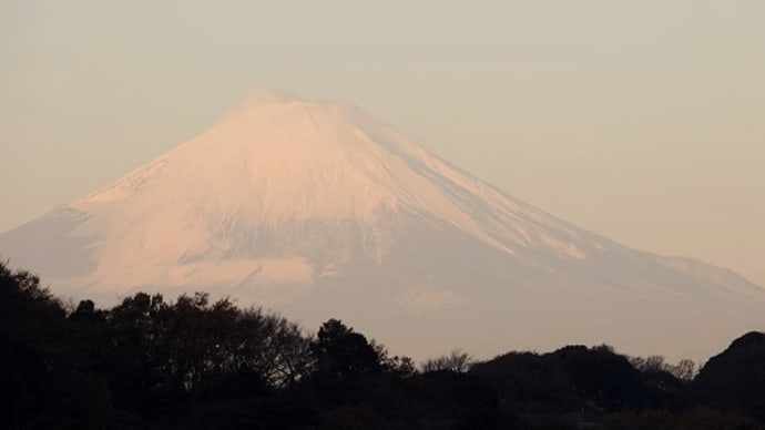 #3688　今朝の富士山