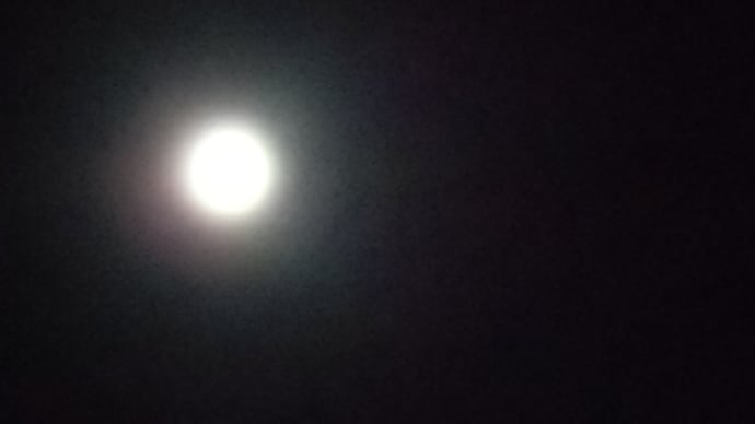 マンションから見た「月」のあれこれ