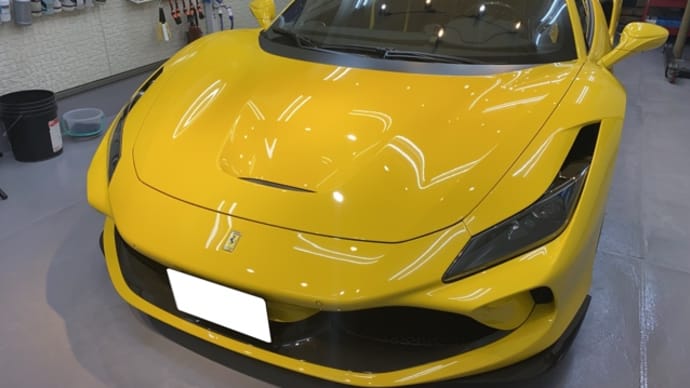 フェラーリF8スパイダー プロテクションフィルム