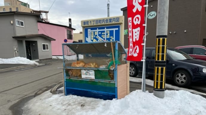 昨日、ゴミステーションをコンパネで囲う