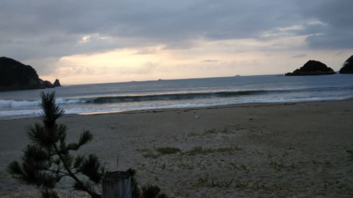 7月26日おはようございます。今日の海です。