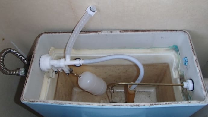 既存の便器を部品交換してトイレリフォーム