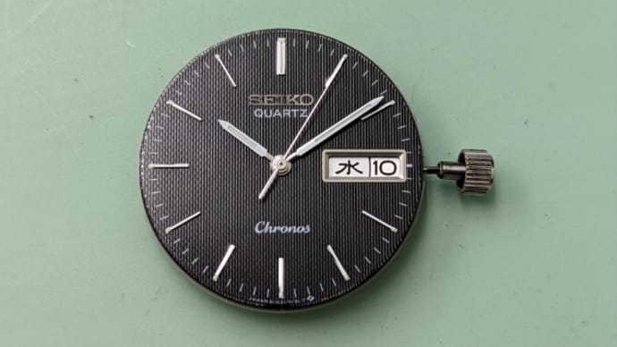 【SEIKO】Chronos　8123　分解掃除