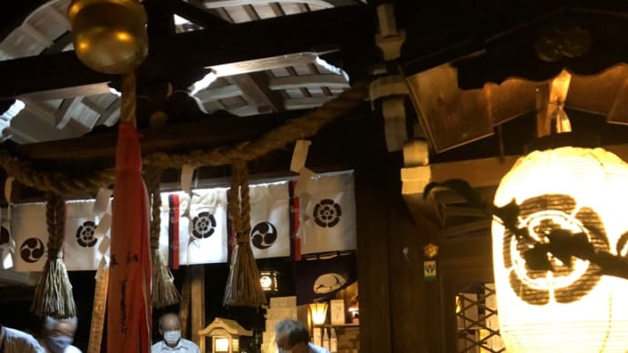 八大神社神事 八朔祭 お千度
