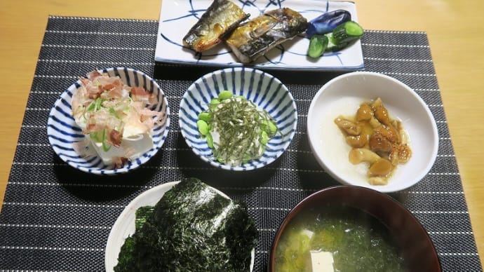 田舎定食、炊屋食堂の質素倹約一汁三菜、簡単安く旨く・・・庶民の味。