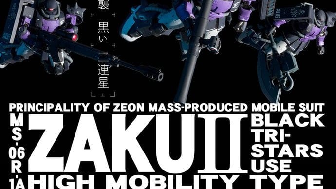 それにしても高温多湿世界続くとバンダイから高機動ザク黒い三連星発売→高いの巻