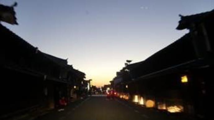 美濃和紙あかりアート in 岐阜県美濃市