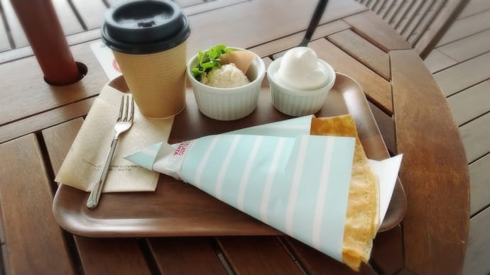 ジェラート屋さんのモーニング