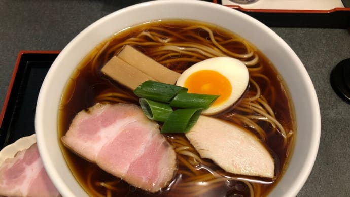 【愛知 豊橋】 らぁ麺 幸跳「丸鶏たまり醤油らぁ麺(920円)+豚チャーシュー増し(200円)」
