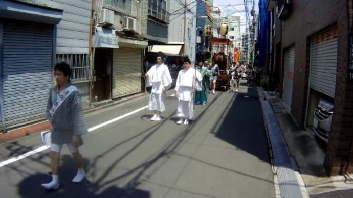 2024年 6月 2日(日)の「銀杏岡八幡神社」の「神幸祭」(本社神輿渡御)