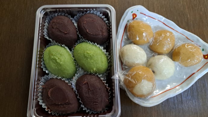 一世紀変わらぬ値段牡丹餅