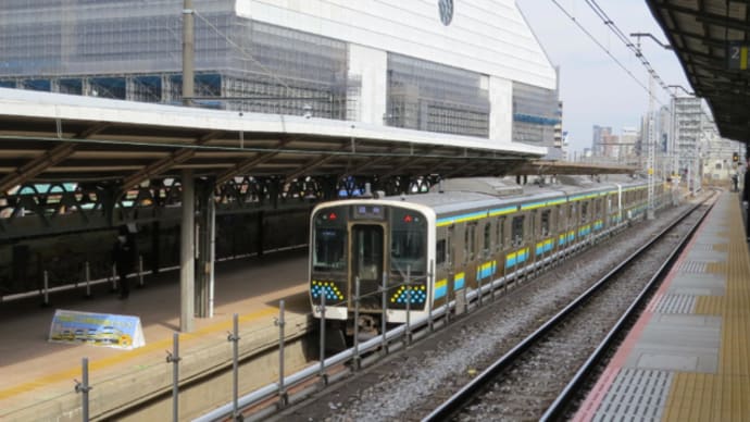 両国駅開業120周年記念列車を撮影