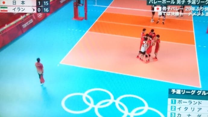 【オリンピック】【バレー】【決勝トーナメント】【レフェリーチャレンジ】