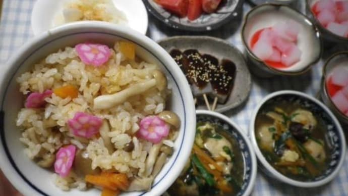 しめじの炊き込みご飯