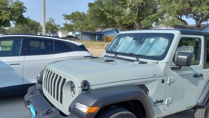 4代目のJeepがやって来ました。