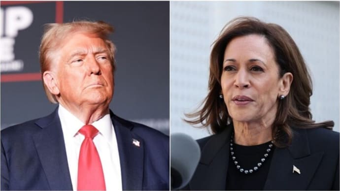 中間層を引き付ける？　ハリス氏とトランプ氏の変化