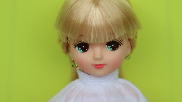 おたのしみドールきらちゃんxリトルファクトリーオリジナルドレス 2020年5月チュール使いワンピース