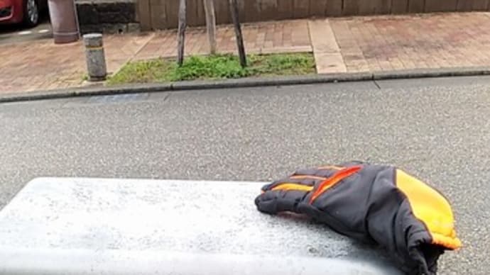 雨上がりの街に