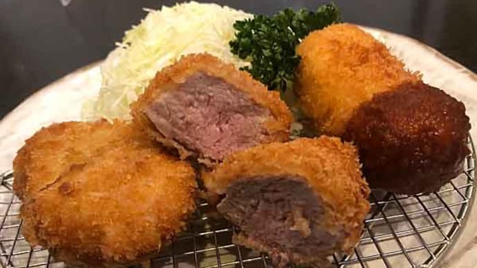 名店 「すゞ家 赤門店」 のヒレカツ&カニクリームコロッケ定食!
