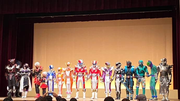 先日のイバライガー・イバライガー劇場(新キャラ登場祭りの第一幕‼︎)