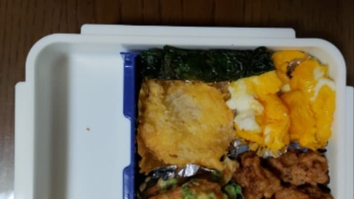 今日のお弁当と父の病院付き添い