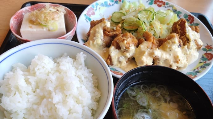 里見で昼食