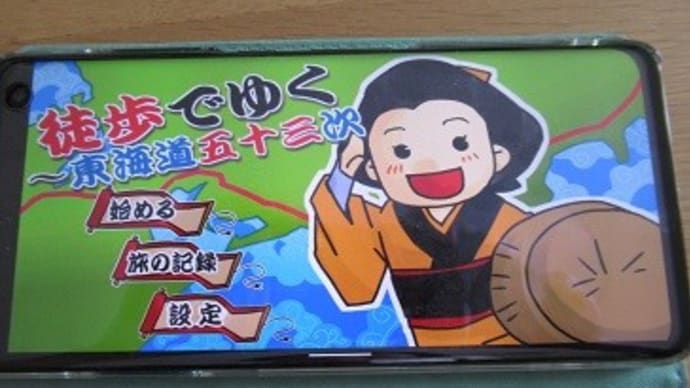 ポーチュラカの花 万歩計 東海道53次