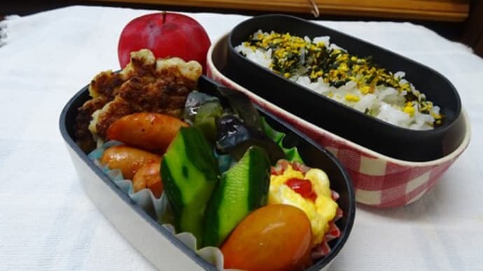 魚ハンバーグのお弁当と、出羽三山登山1日目