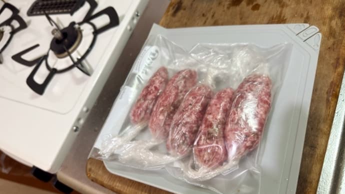 簡単サルシッチャ作りました